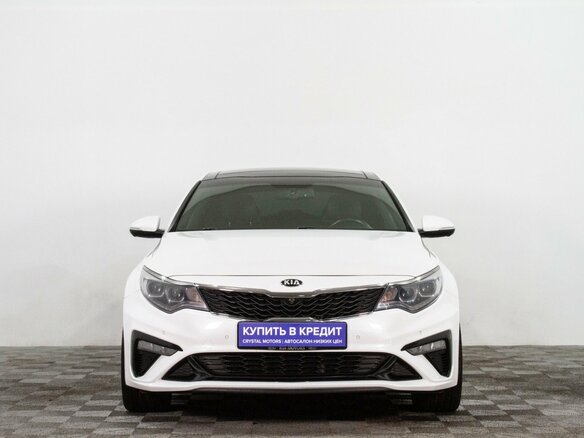 2018 Kia Optima IV Рестайлинг, белый, 1999000 рублей - вид 1
