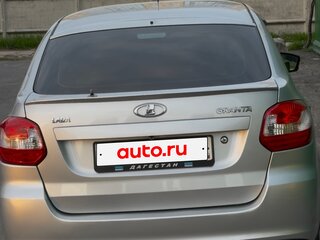 2016 Lada (ВАЗ) Granta I, серебристый, 430000 рублей, вид 2