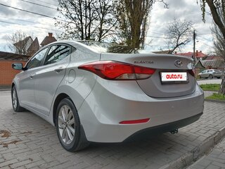 2014 Hyundai Elantra V (MD), серебристый, 1150000 рублей, вид 4