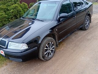 2008 Skoda Octavia I (A4) Рестайлинг, чёрный, 450000 рублей, вид 3