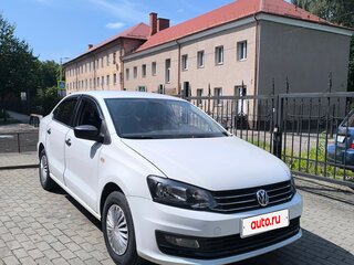 2019 Volkswagen Polo V Рестайлинг, белый, 1000000 рублей, вид 1