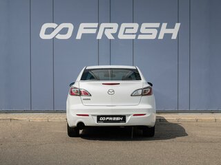 2013 Mazda 3 II (BL) Рестайлинг, белый, 1040000 рублей, вид 4