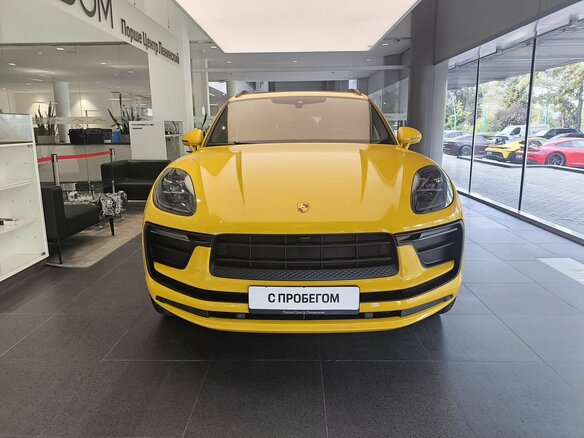 2024 Porsche Macan I Рестайлинг 2, жёлтый - вид 2