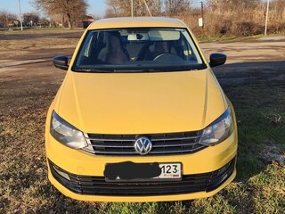 2019 Volkswagen Polo V Рестайлинг, жёлтый, 550000 рублей, вид 1