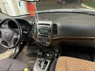 2011 Hyundai Santa Fe II Рестайлинг, серебристый, 770000 рублей, вид 2