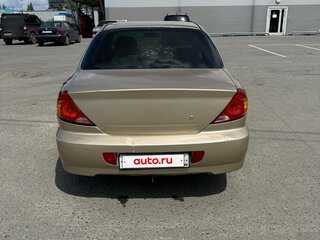 2007 Kia Spectra I Рестайлинг 2, бежевый, 340000 рублей, вид 4
