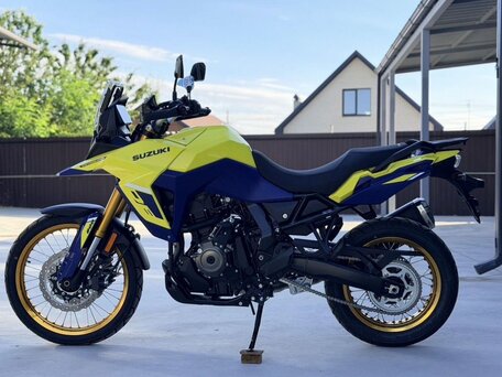 2023 Suzuki V-Strom 800DE, жёлтый, 1150000 рублей, вид 4
