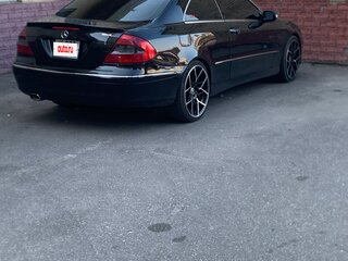 2007 Mercedes-Benz CLK-Класс 350 II (W209) Рестайлинг, чёрный, 1100000 рублей, вид 1
