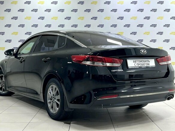 2016 Kia Optima IV, чёрный, 1585000 рублей - вид 3