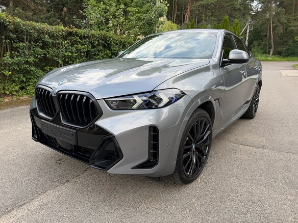 2025 BMW X6 30d III (G06) Рестайлинг, серый