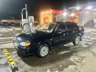 2009 Lada (ВАЗ) 2115, чёрный, 100000 рублей, вид 2