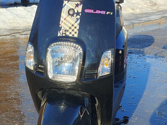 2013 Yamaha Cuxi 100, чёрный, 180000 рублей - вид 2