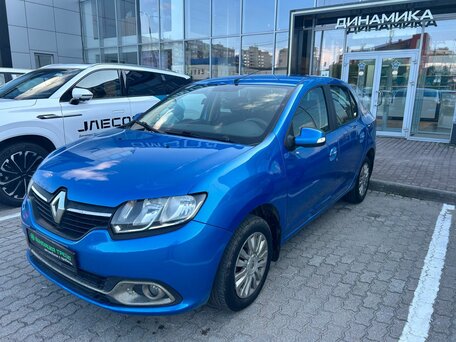 2015 Renault Logan II, синий, 565000 рублей, вид 1