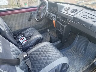 2002 Lada (ВАЗ) 1111 Ока СеАЗ, красный, 130000 рублей, вид 5