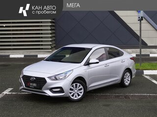 2017 Hyundai Solaris II, серебристый, 1094000 рублей, вид 1