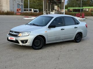 2016 Lada (ВАЗ) Granta I, серебристый, 330000 рублей, вид 4