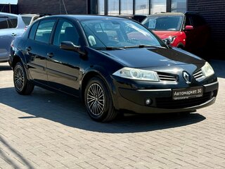 2007 Renault Megane II Рестайлинг, чёрный, 569990 рублей, вид 1