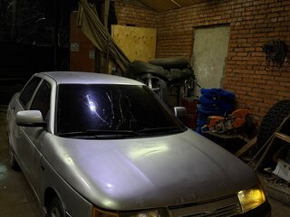 2003 Lada (ВАЗ) 2110, серебристый, 130000 рублей, вид 1