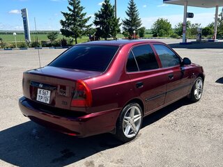 2008 Hyundai Accent ТагАЗ II, красный, 699999 рублей, вид 3