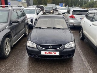 2006 Hyundai Accent ТагАЗ II, чёрный, 260000 рублей, вид 1