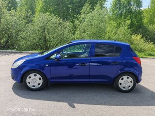 2009 Opel Corsa D, синий, 370000 рублей, вид 4