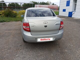 2015 Lada (ВАЗ) Granta I, серебристый, 370000 рублей, вид 2