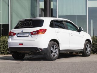2014 Mitsubishi ASX I Рестайлинг, белый, 1100000 рублей, вид 2