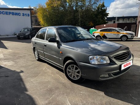 2005 Hyundai Accent ТагАЗ II, серый, 240000 рублей, вид 2
