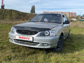2005 Hyundai Accent ТагАЗ II, бежевый, 295000 рублей, вид 4
