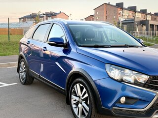 2021 Lada (ВАЗ) Vesta SW Cross I, синий, 985000 рублей, вид 2