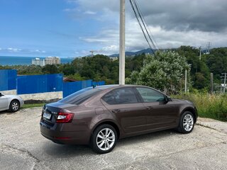 2017 Skoda Octavia III (A7) Рестайлинг, коричневый, 1590000 рублей, вид 2