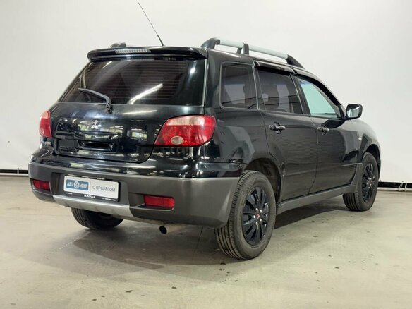 2007 Mitsubishi Outlander I, чёрный - вид 4