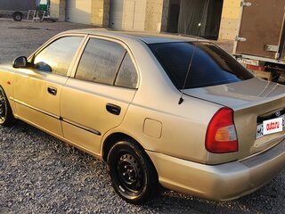 2005 Hyundai Accent ТагАЗ II, золотистый, 250000 рублей, вид 4