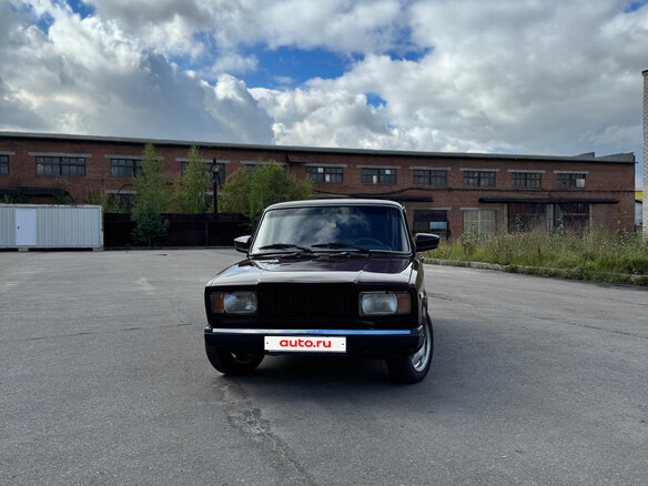 2007 Lada (ВАЗ) 2107, фиолетовый