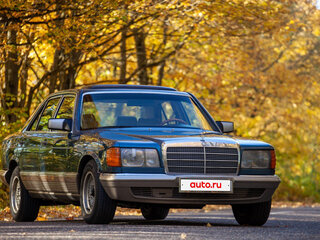 1984 Mercedes-Benz S-Класс 300 II (W126), синий, 800000 рублей, вид 2