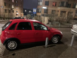 2006 Opel Corsa C Рестайлинг, красный, 260000 рублей, вид 3