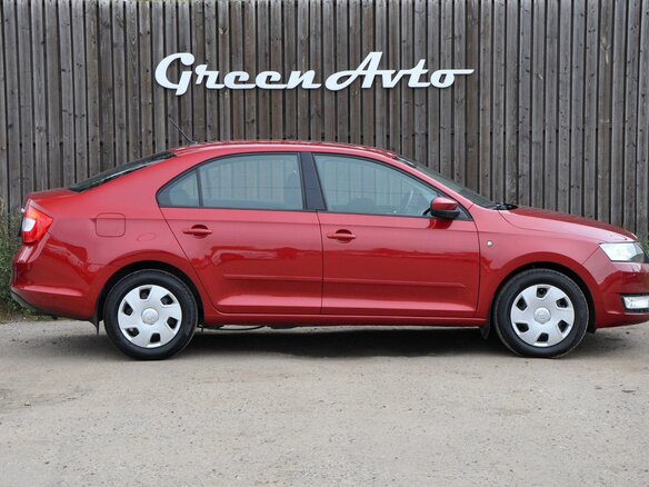 2016 Skoda Rapid I, красный, 980000 рублей - вид 5