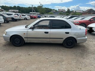 2007 Hyundai Accent ТагАЗ II, серебристый, 175000 рублей, вид 3