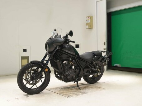 2021 Honda CMX 1100 Rebel, чёрный, 862000 рублей, вид 4