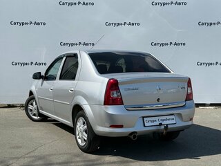 2011 Renault Logan I Рестайлинг, серебристый, 540000 рублей, вид 4