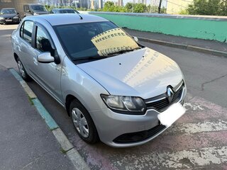 2017 Renault Logan II, серебристый, 610000 рублей, вид 1