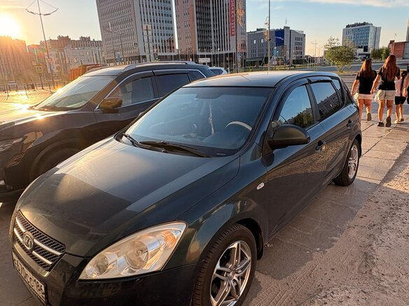 2009 Kia Ceed I, зелёный, 550000 рублей