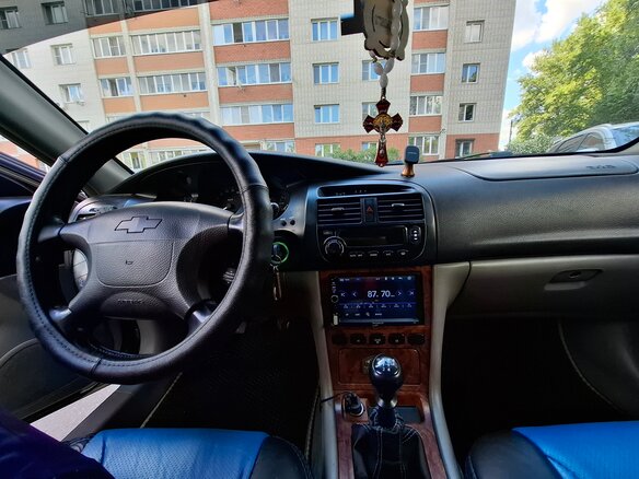 2004 Chevrolet Evanda, серебристый, 299000 рублей - вид 15