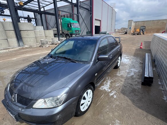 2007 Mitsubishi Lancer IX Рестайлинг, серый, 350000 рублей - вид 4