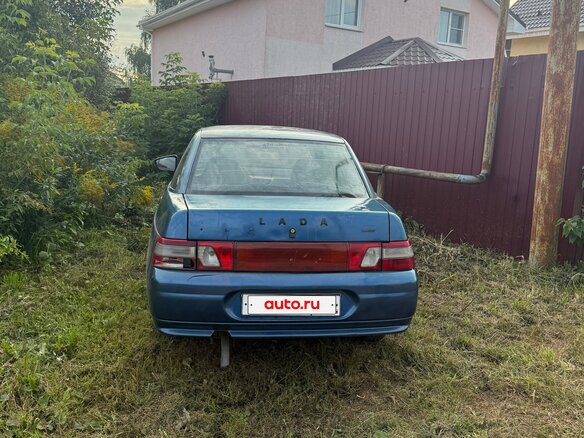 2003 Lada (ВАЗ) 2110, синий, 43000 рублей - вид 7