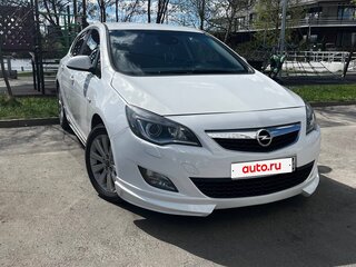 2012 Opel Astra J, белый, 1100000 рублей, вид 1