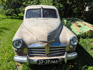 1956 ГАЗ М-20 «Победа», бежевый, 250000 рублей, вид 2