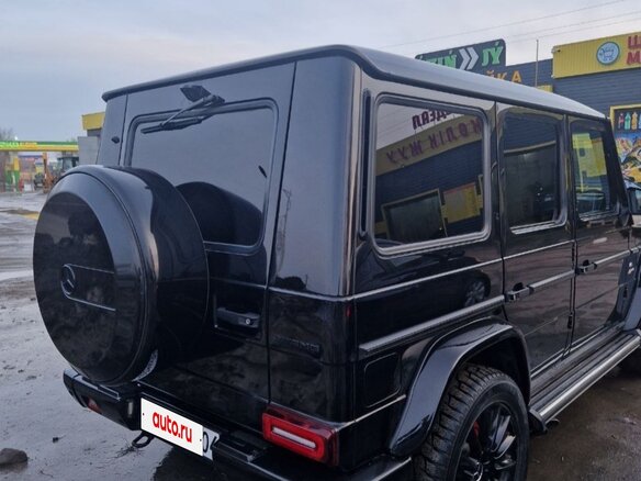 2010 Mercedes-Benz G-Класс 500 II (W463) Рестайлинг 2, чёрный, 3600000 рублей - вид 5