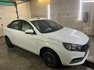 2021 Lada (ВАЗ) Vesta I, белый, 1300000 рублей, вид 1