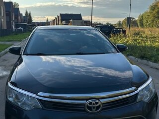2015 Toyota Camry VII (XV50) Рестайлинг, серый, 1830000 рублей, вид 5